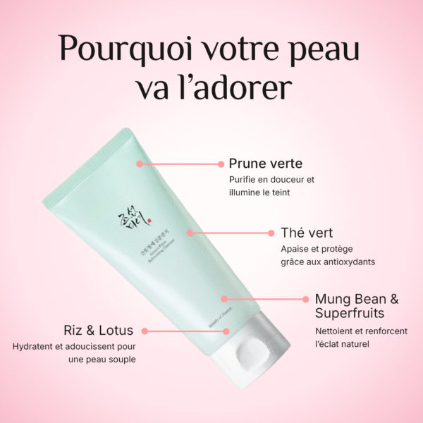 Ingrédients du Green Plum Cleanser