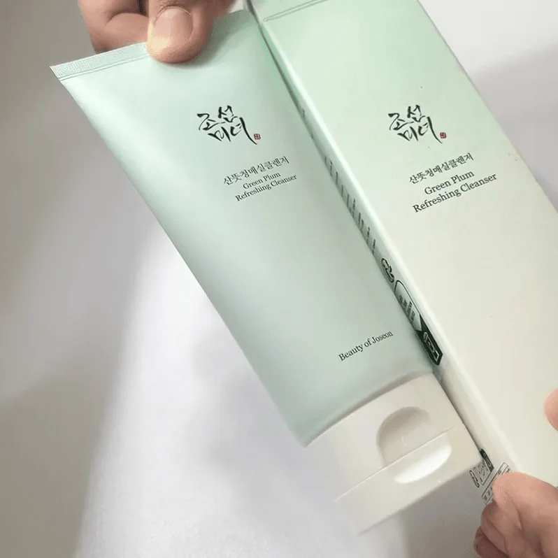 Nettoyant Green Plum Beauty of Joseon proof 2