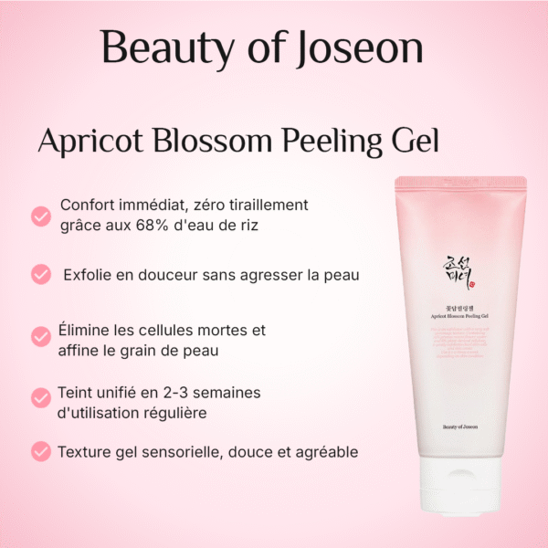 Bénéfice du Apricot Peeling Gel