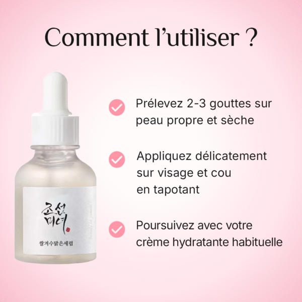 Comment utiliser le rice alpha-arbutin