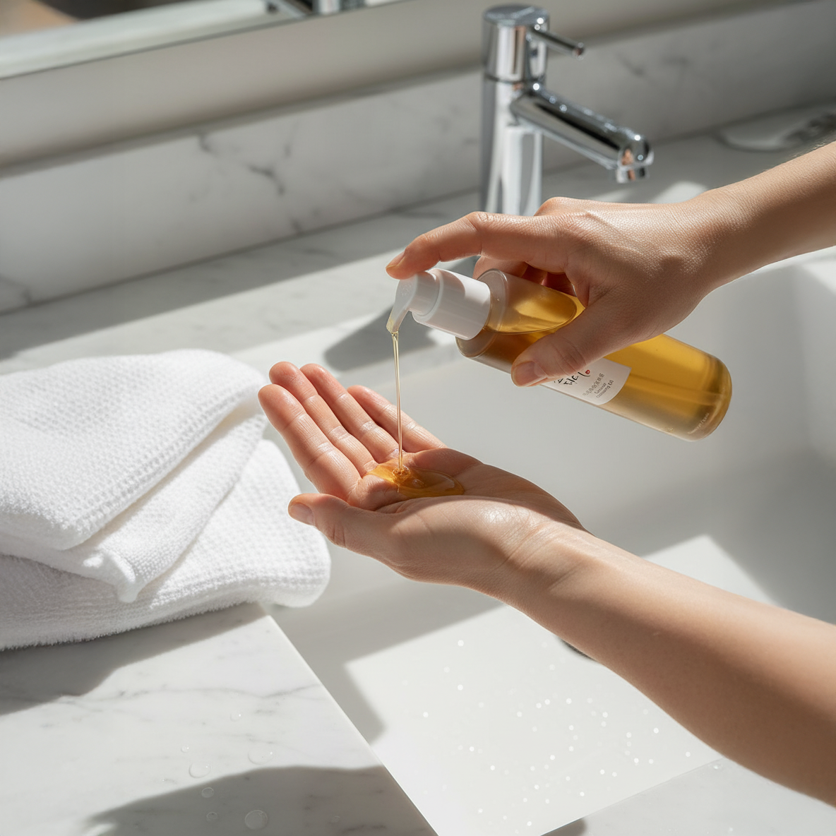 Utilisation du Ginseng Cleansing Oil