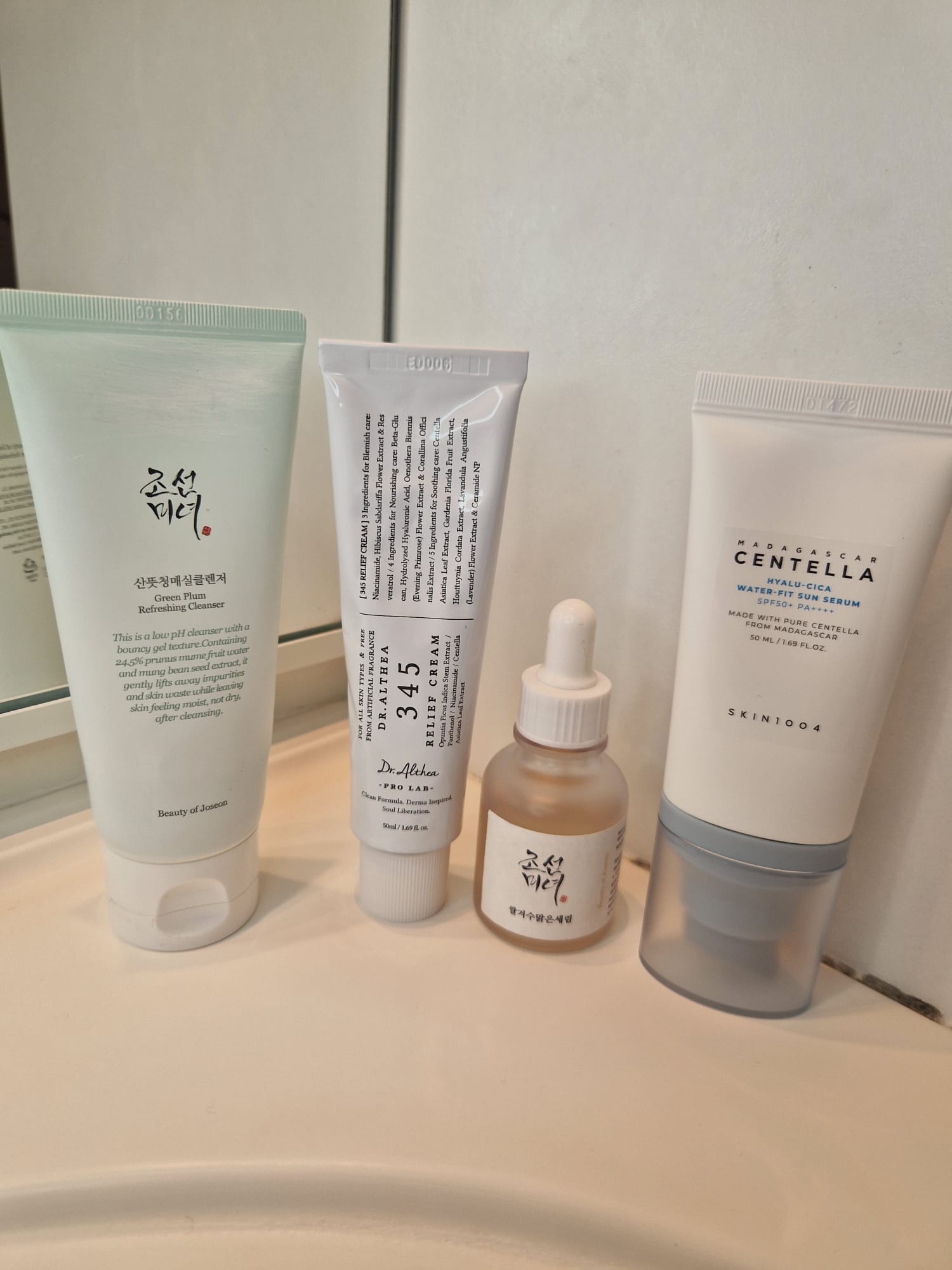 Produits de la routine