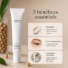 Trois bénéfices du Mixsoon Bean Eye Cream : hydrater le contour des yeux, lisser son apparence et compléter la routine de soin.