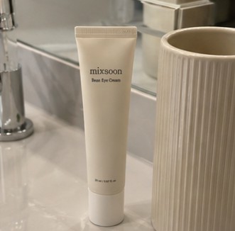 utilisation et deonstration du mixsoon bean eye cream