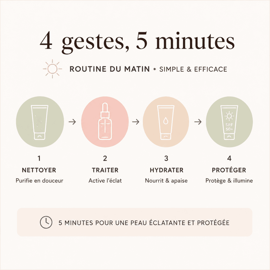 4 gestes simples de la routine du matin