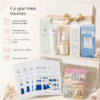 Contenu du coffret de la routine du matin