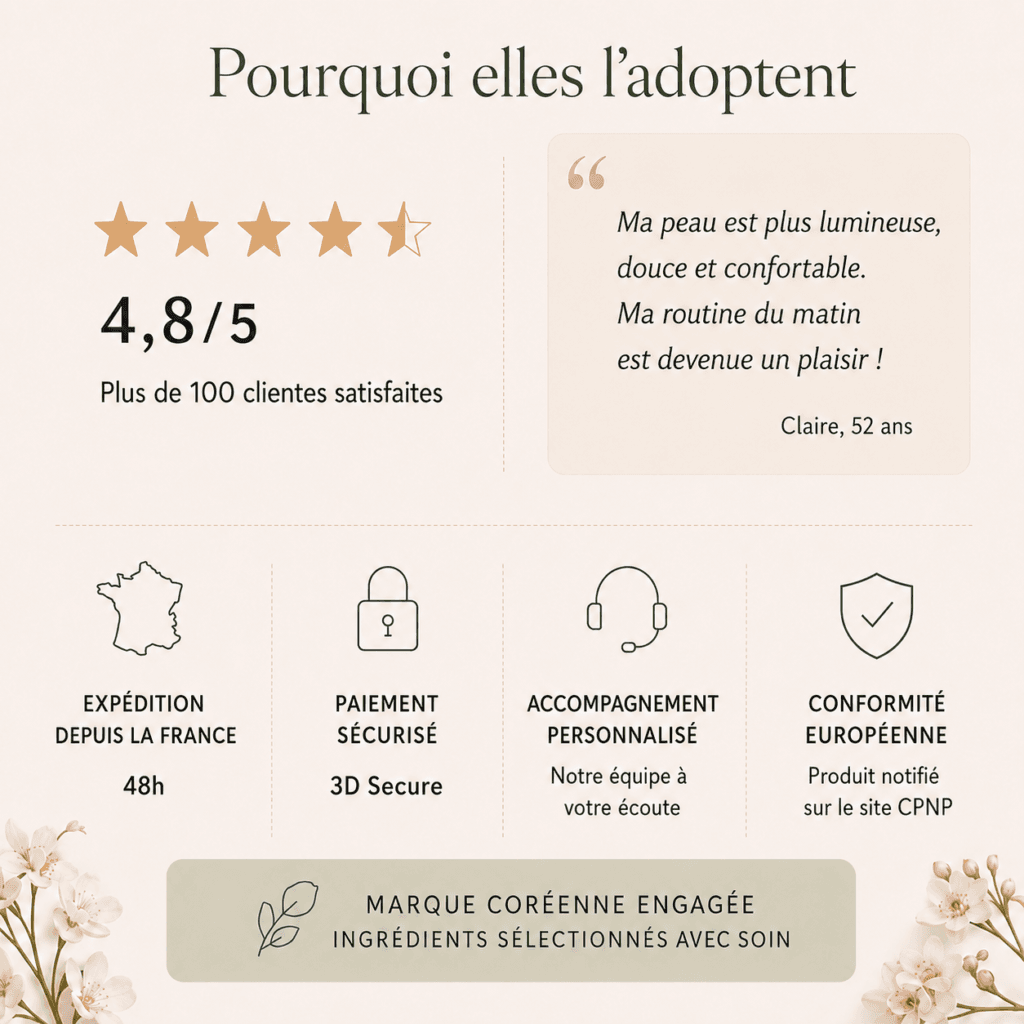 Témoignages clientes de la routine du matin