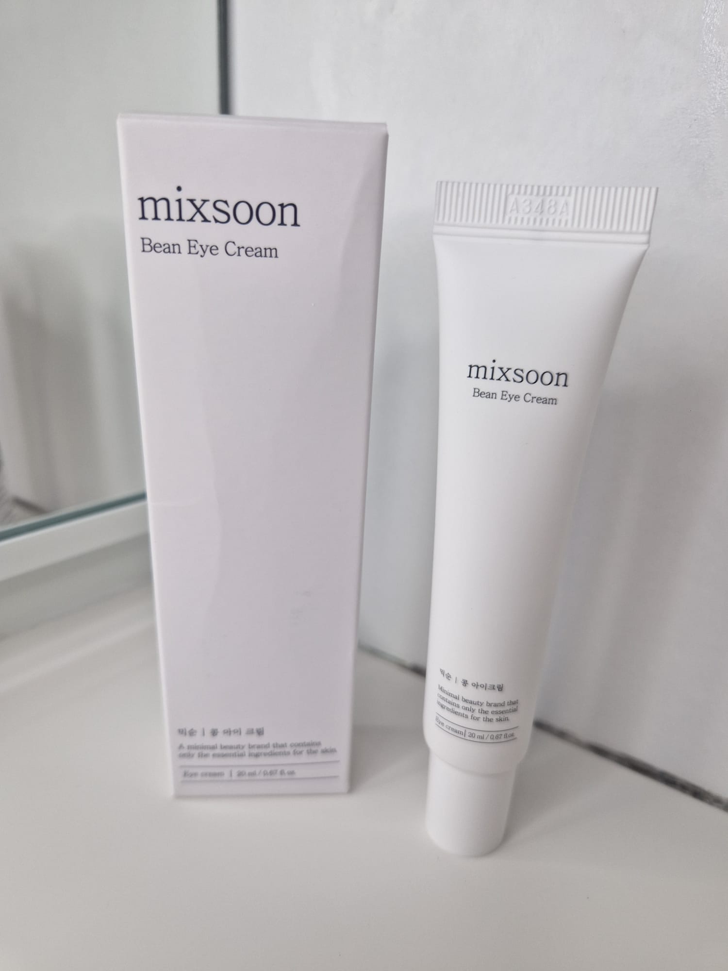 Utilisation du Mixsoon bean eye cream