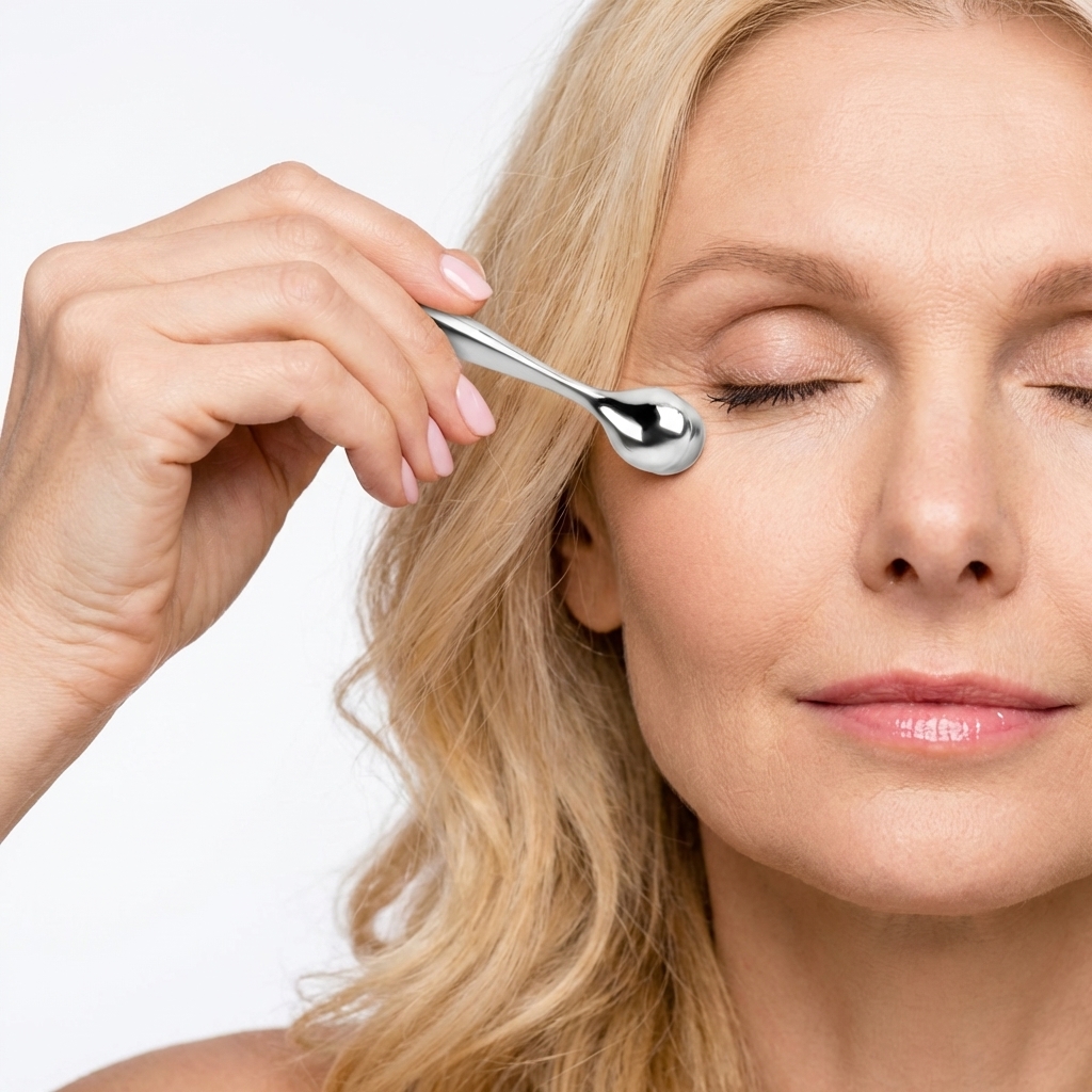 Utilisation du Roller Contour de Yeux