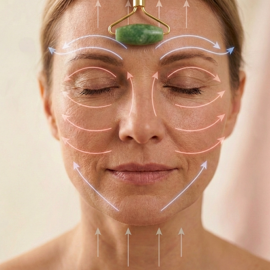 Zones d'utilisation du rouleau en pierre de jade