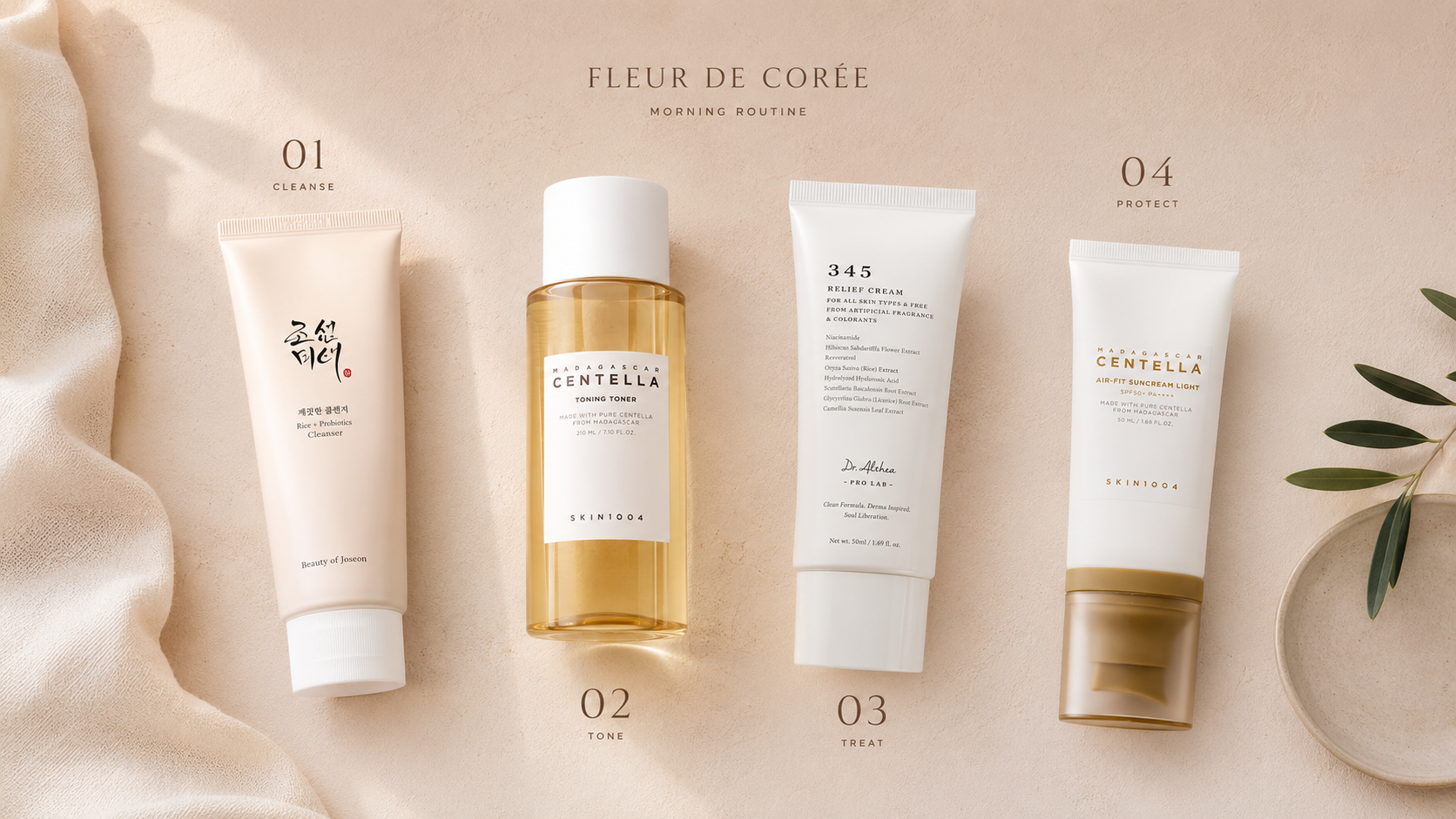 Coffret Rituel Matinal  · 4 produits K-beauty