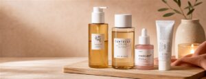 Rituel Soir Régénération K-beauty : coffret 4 produits ginseng anti-âge pour peau mature