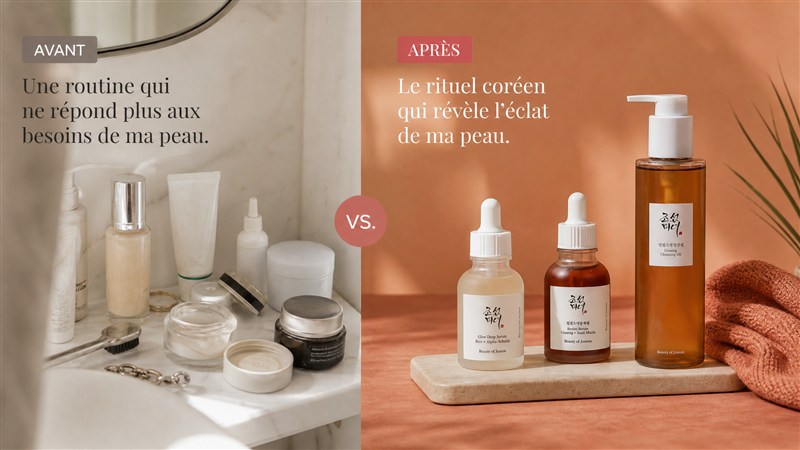 Ancienne routine vs Nouvelle routine