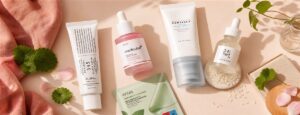 Meilleurs produits coréens pour visage après 40 ans : Dr Althea 345, Medicube PDRN, Skin1004 SPF, Beauty of Joseon Sérum Riz, Anua Heartleaf