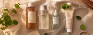 Guide débutant K-beauty : toner, essence, sérum HA et SPF coréen pour peau mature