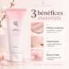 Trois bénéfices du Beauty of Joseon Apricot Blossom Peeling Gel : exfolier en douceur, lisser la peau et raviver l’éclat.