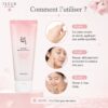 Mode d’emploi du Beauty of Joseon Apricot Blossom Peeling Gel : appliquer sur peau sèche, masser puis rincer.