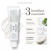 Trois bénéfices de la Dr. Althea 345 Relief Cream : apaiser, hydrater et compléter la routine de soin.