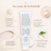 Ingrédients clés de la Dr. Althea 345 Relief Cream : niacinamide, panthénol, céramide NP et centella.