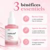 Trois bénéfices du Medicube PDRN Pink Peptide Serum : éclat, confort et intégration facile à la routine