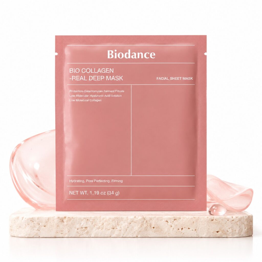 Biodance Bio-Collagen Real Deep Mask, masque hydrogel au bio-collagène.