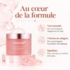 Niacinamide, trois formes de collagène et squalane présentés autour du pot de Medicube Collagen Jelly Cream