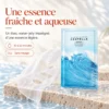 Essence aqueuse et masque water-jelly présentés avec le sachet SKIN1004 Hyalu-Cica Hydrating Mask